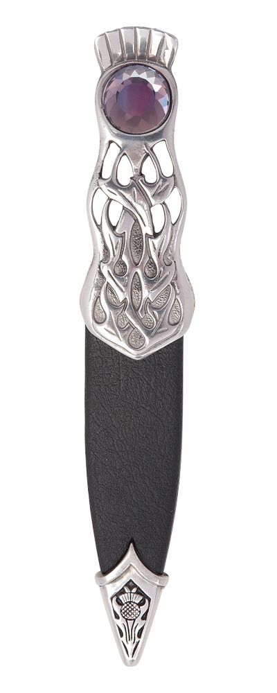 Pewter Thurso Sgian Dubh Blue