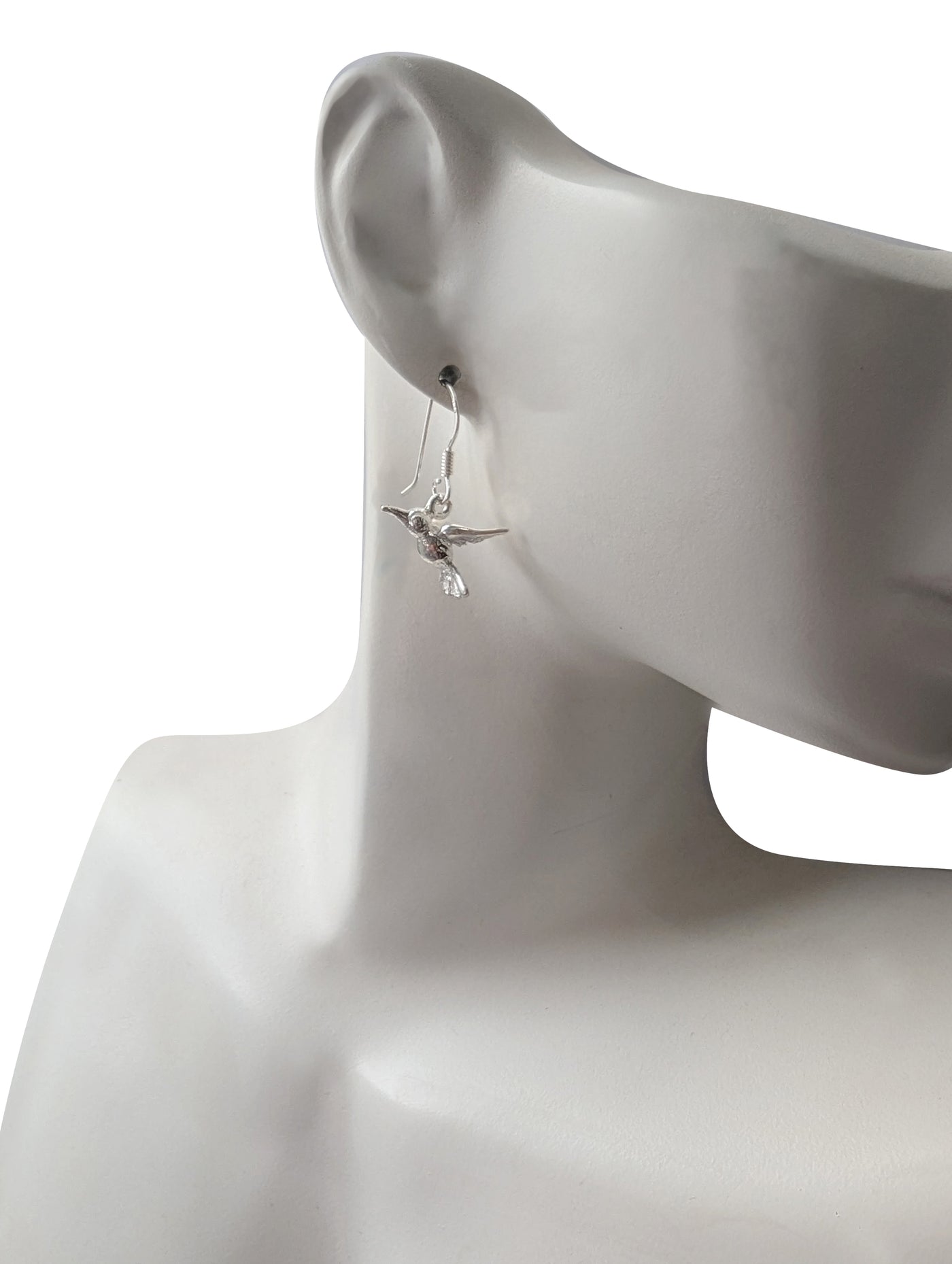 Sterling silver Hummingbird Earrings