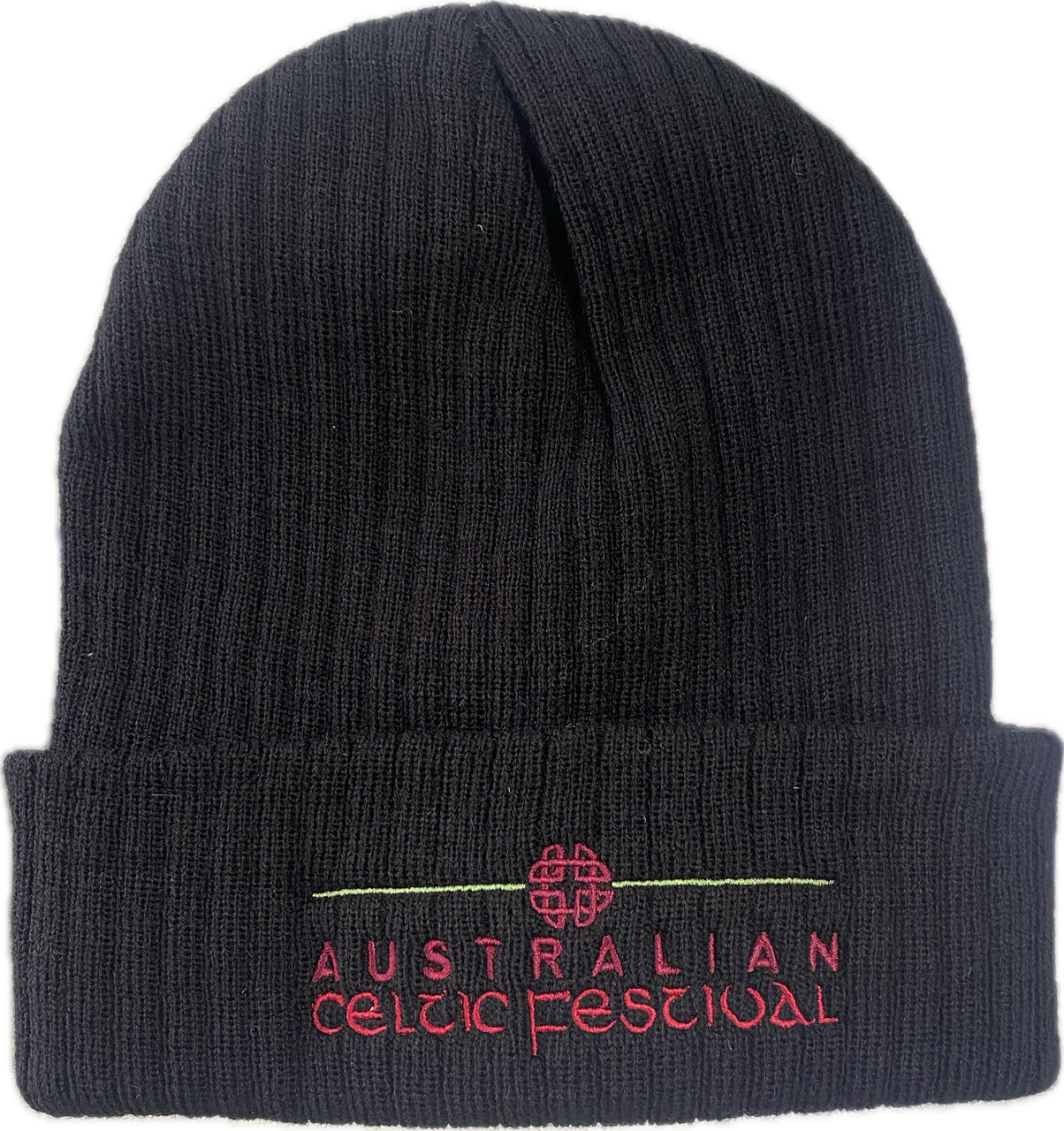 Australian Celtic Festival Wool Beanie BLACK
