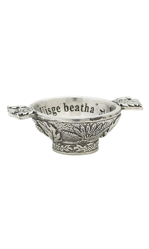 1.75" Wee Dram Mini Pewter Quaich