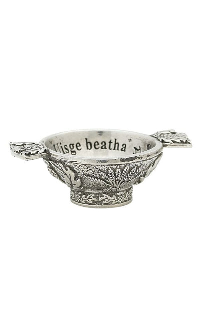 1.75" Wee Dram Mini Pewter Quaich