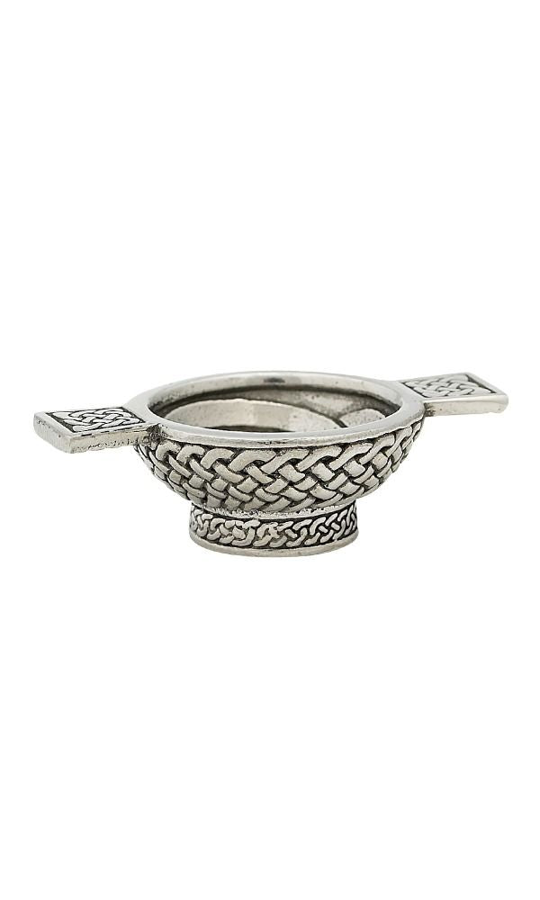 1.25" Mini Pewter Quaich Boxed