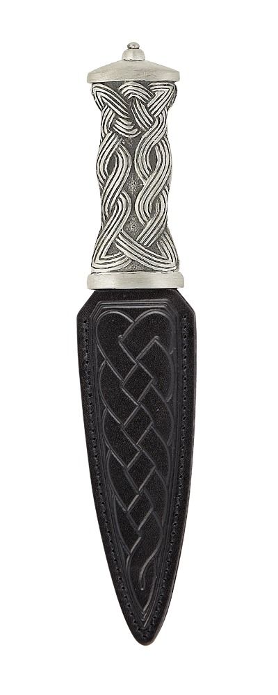 Earn Matt Pewter Sgian Dubh