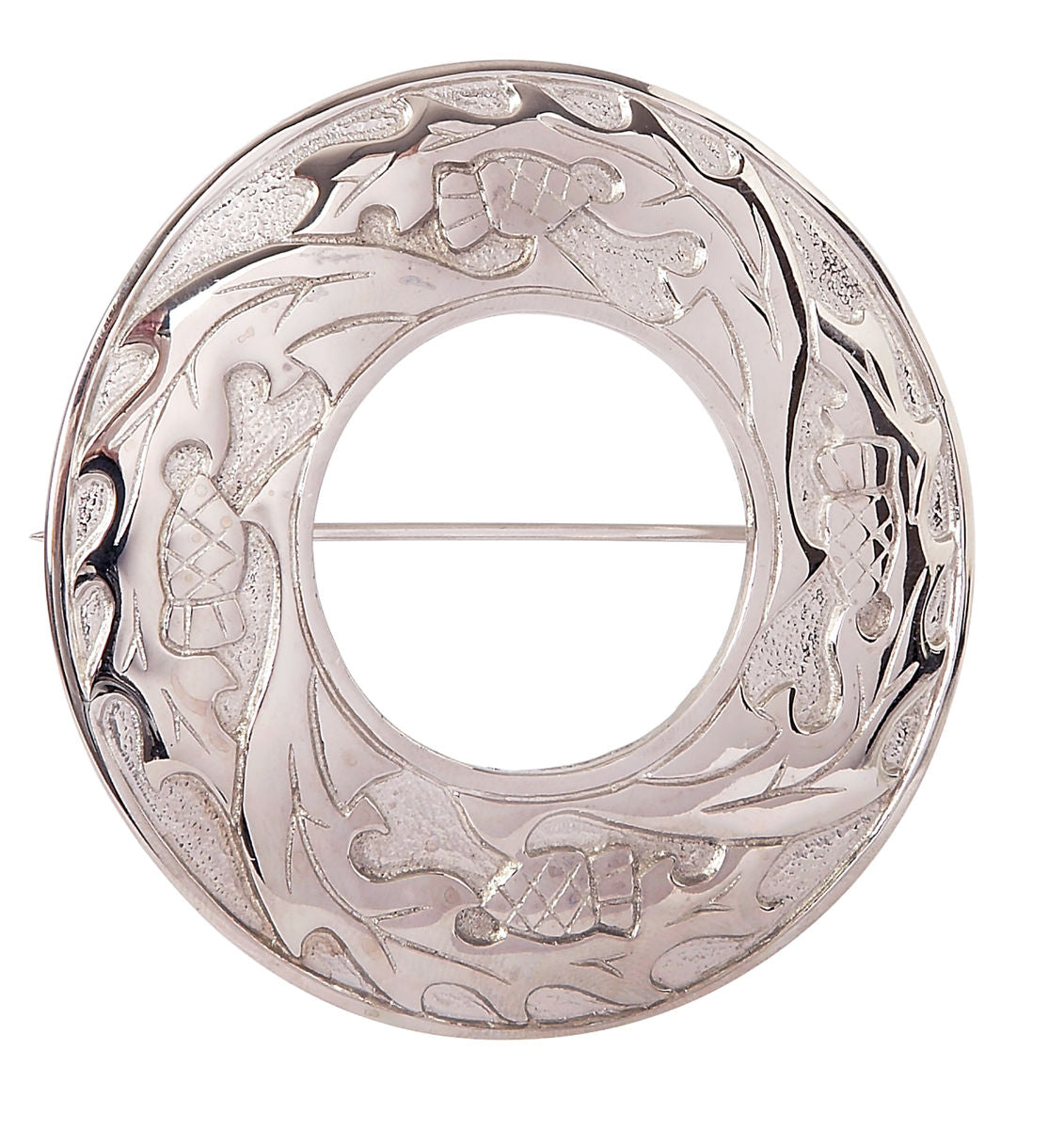 Thistle Plaid Brooch