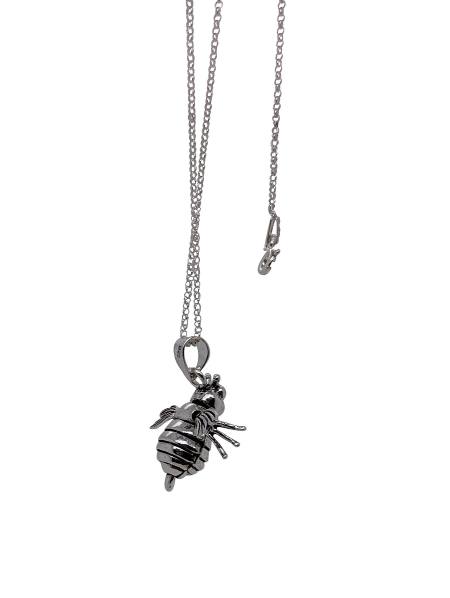 Sterling silver Ms Wiggles Bee Pendant