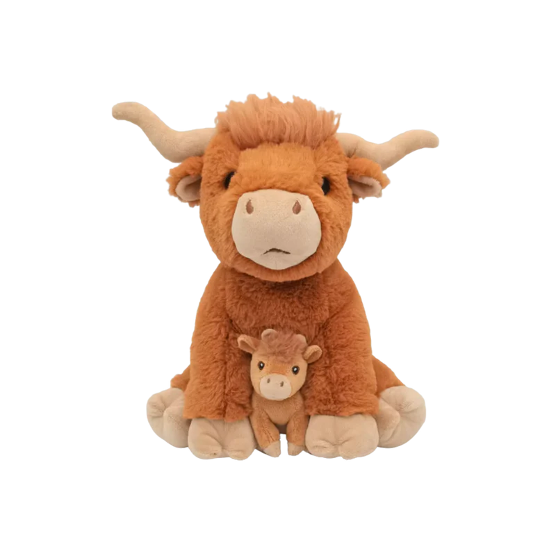 Highland Cow and Calf