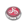 Celtic Pillbox - Triskele Red