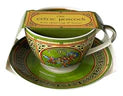 Celtic Peacock Cup and Saucer