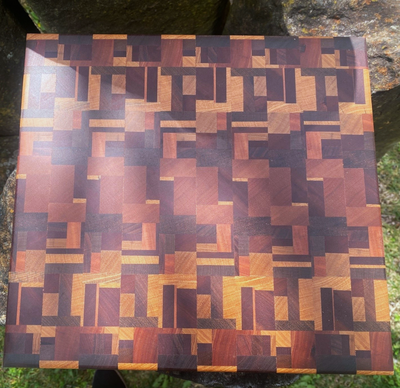 "Chaos" Chopping Board in Various Australian Timbers
