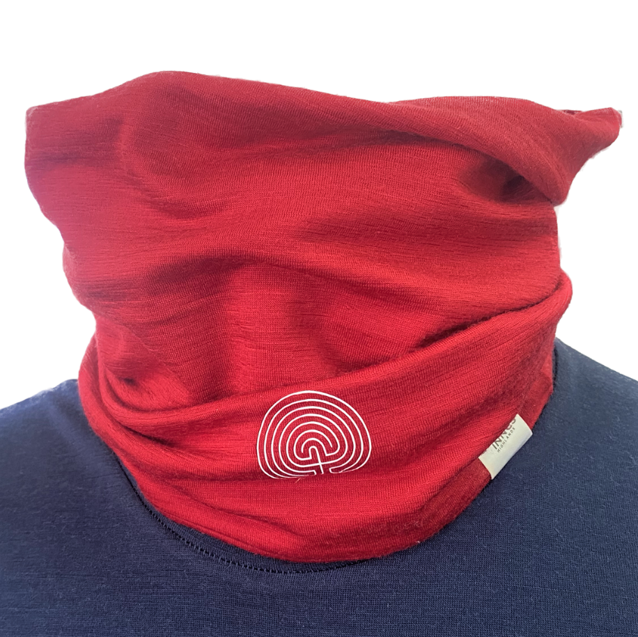 Neck Warmer Snood/ Headband 100% Merino Wool