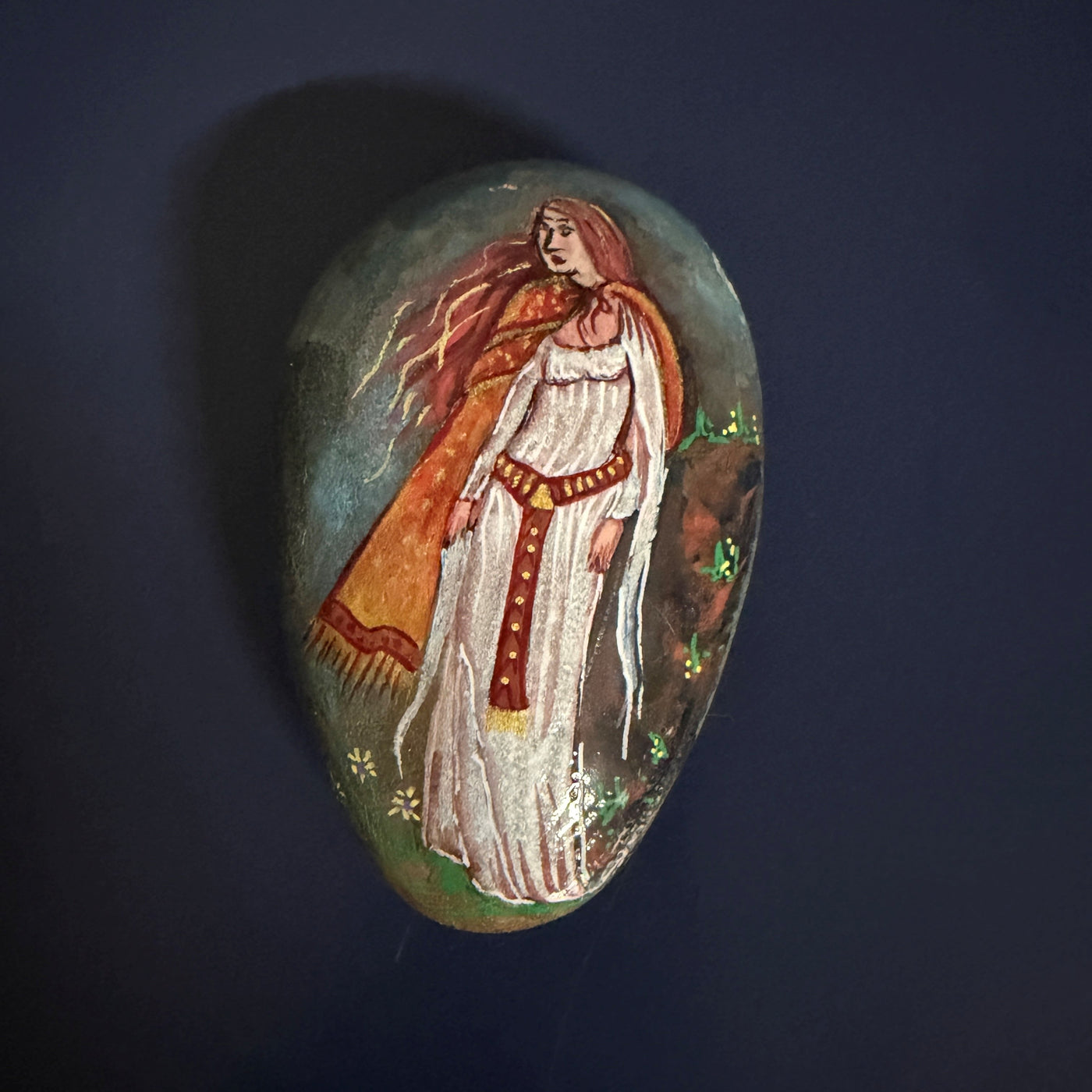 Painted Rock "Damsel"