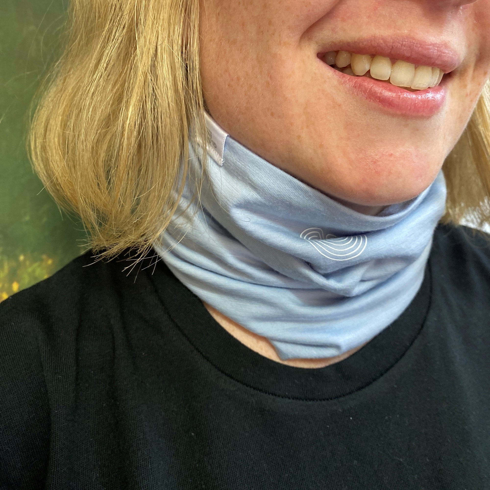 Neck Warmer Snood/ Headband 100% Merino Wool