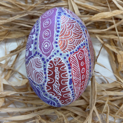 Hand Painted Emu Egg 2
