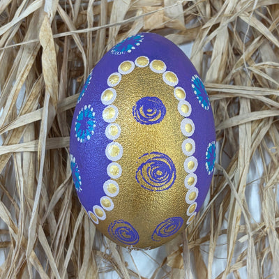 Hand Painted Emu Egg 3