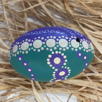 Hand Painted Emu Egg 4