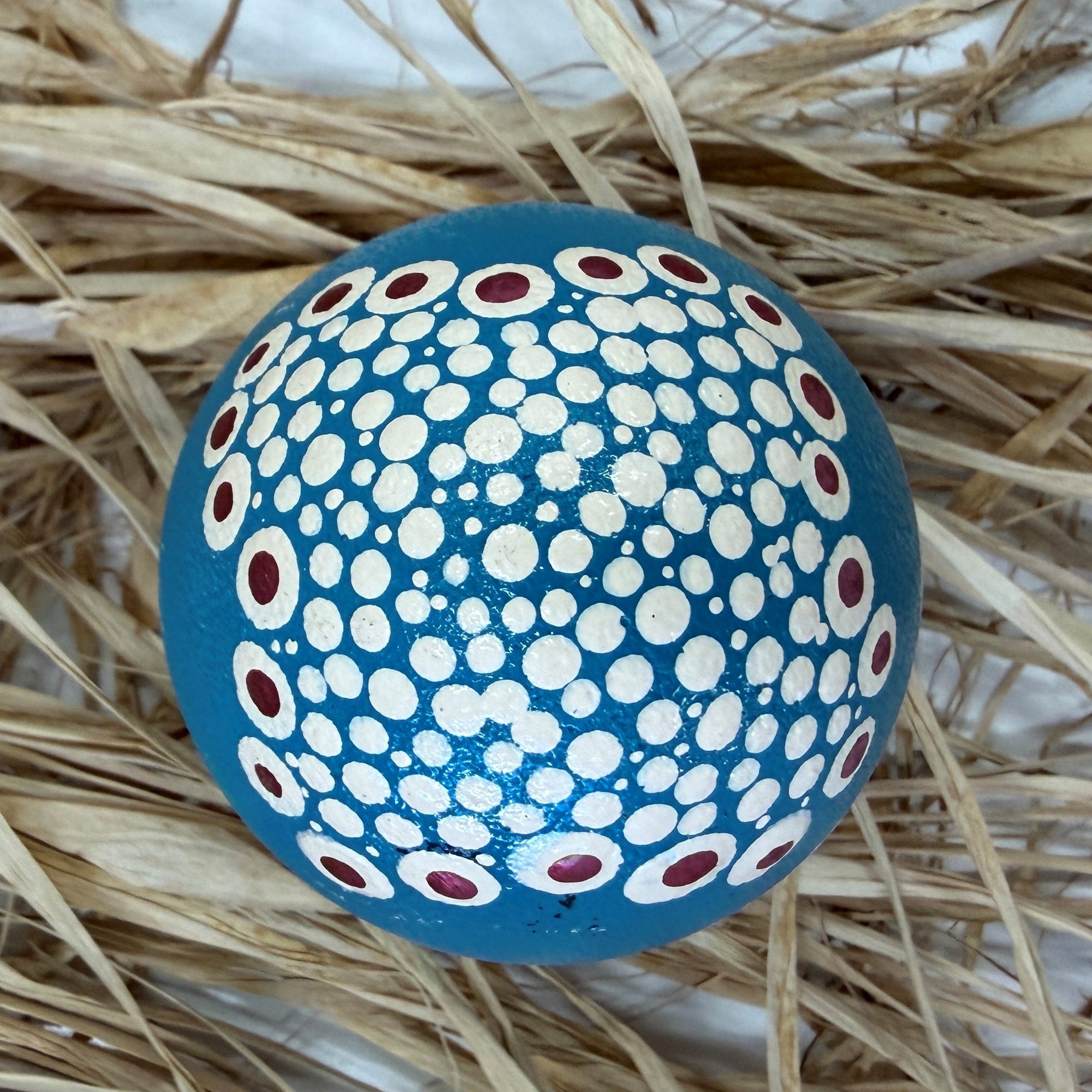 Hand Painted Emu Egg 6