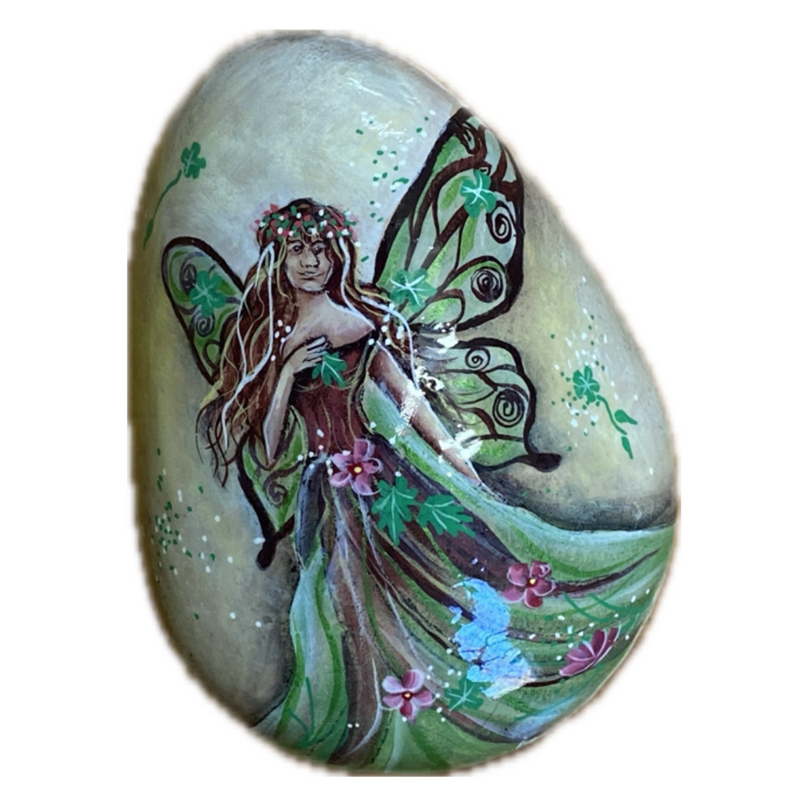 Painted Rock Fairy 2