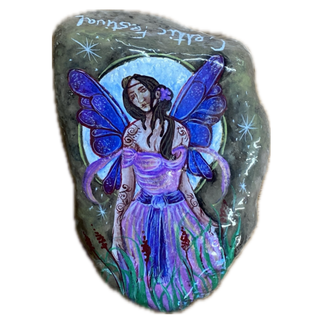 Painted Rock Fairy 4