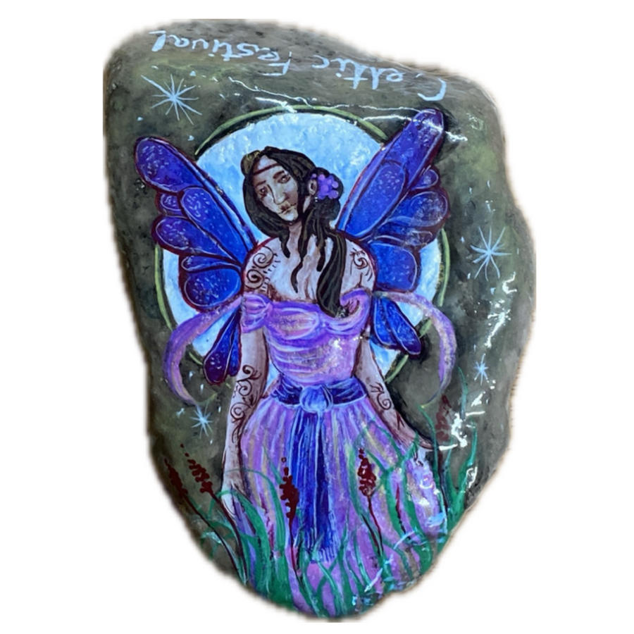 Painted Rock Fairy 4