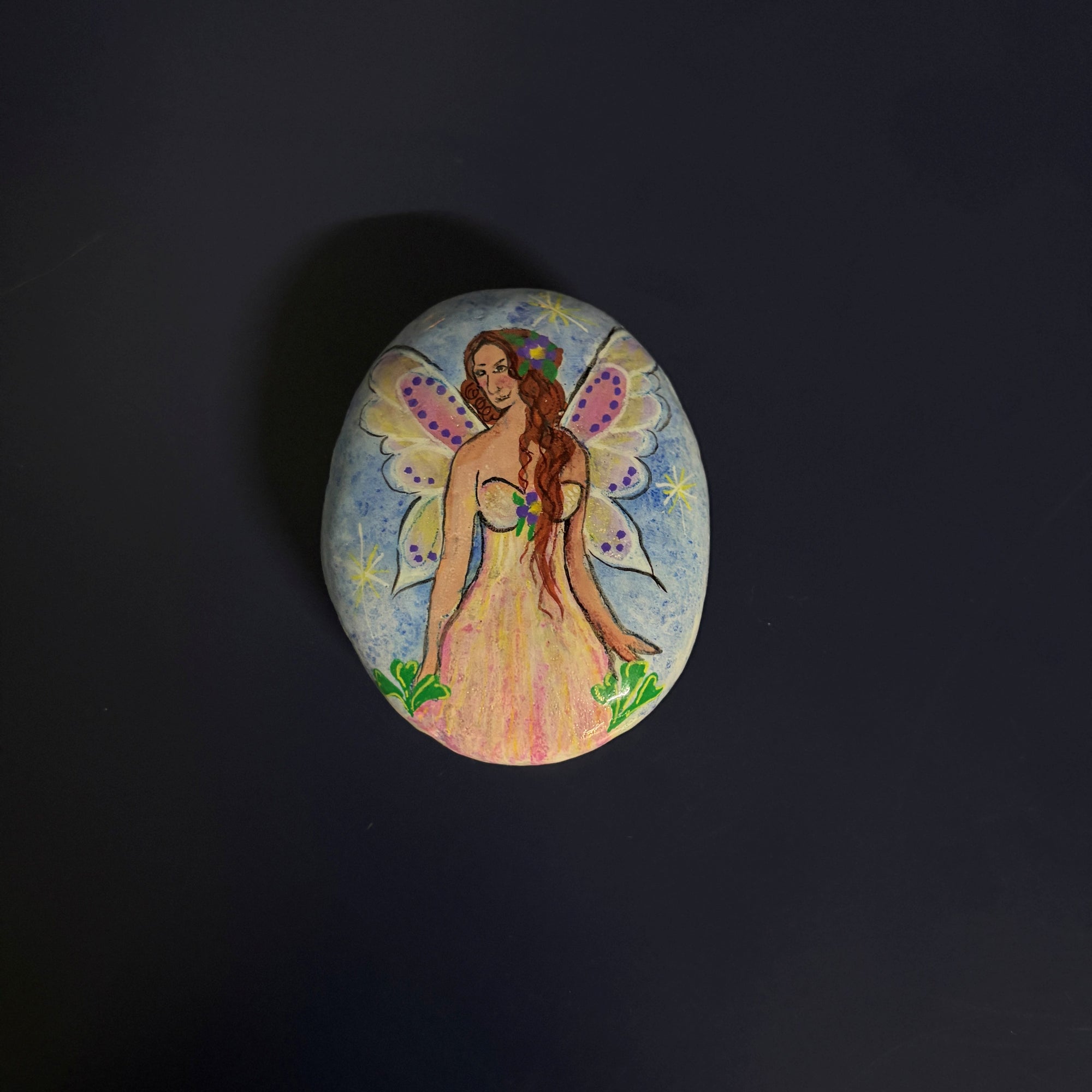 Painted Rock Fairy 3