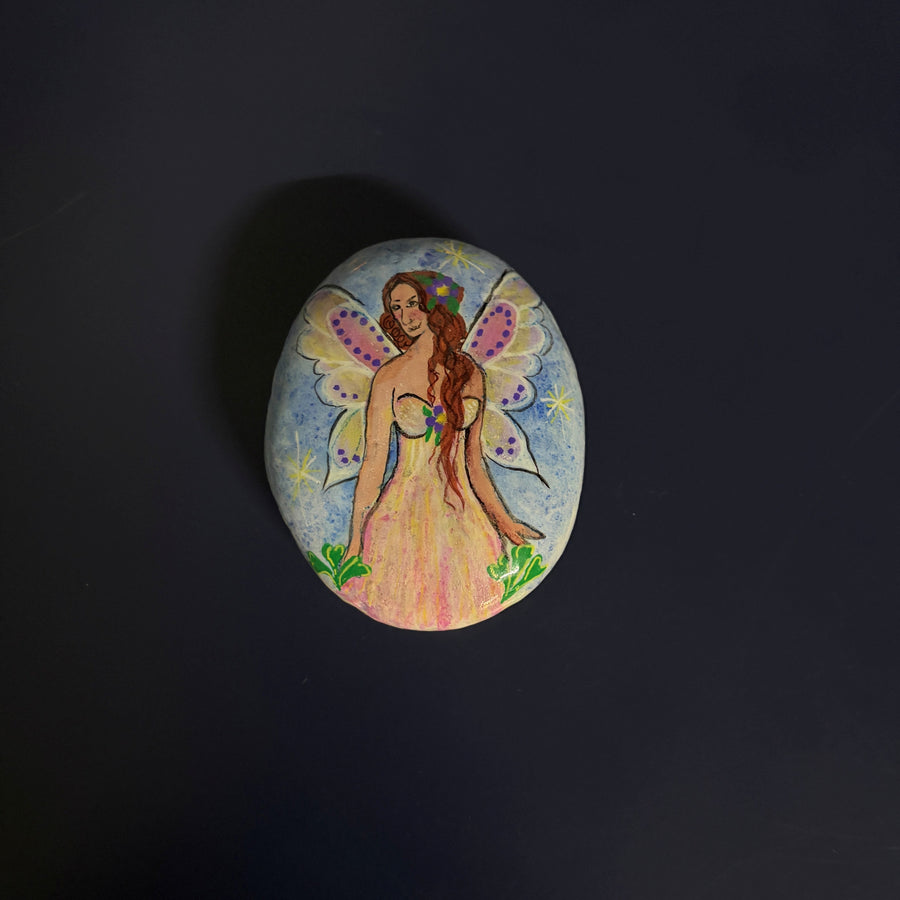 Painted Rock Fairy 3
