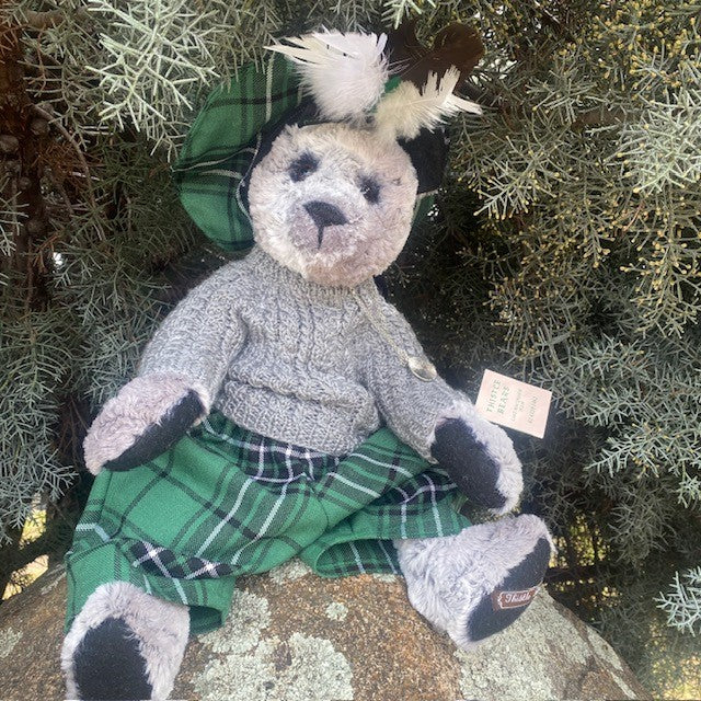 Fergus Maclean Teddy Bear with Grey Jersey