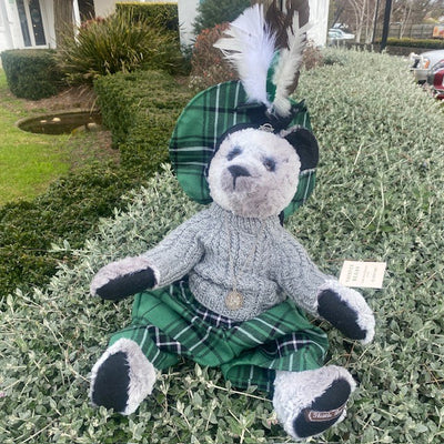 Fergus Maclean Teddy Bear with Grey Jersey