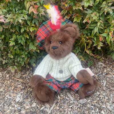 Fergus McPherson Teddy Bear with Grey Jersey (Copy)
