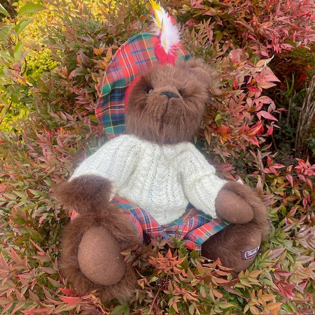 Fergus McPherson Teddy Bear with Grey Jersey (Copy)