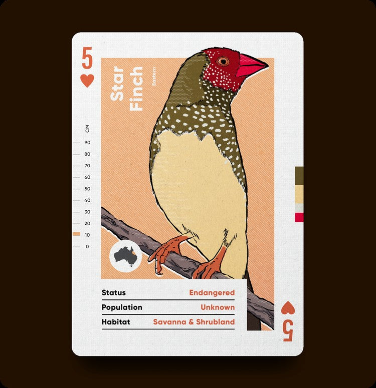 Birds of Australia Playing Cards by Wildly Nice