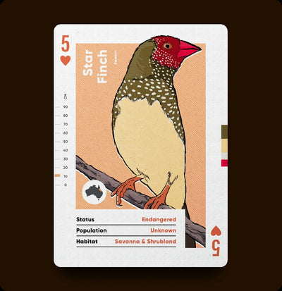 Birds of Australia Playing Cards by Wildly Nice
