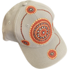 Hand Painted Cap - Grey