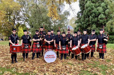 Sash in Hobart Tartan