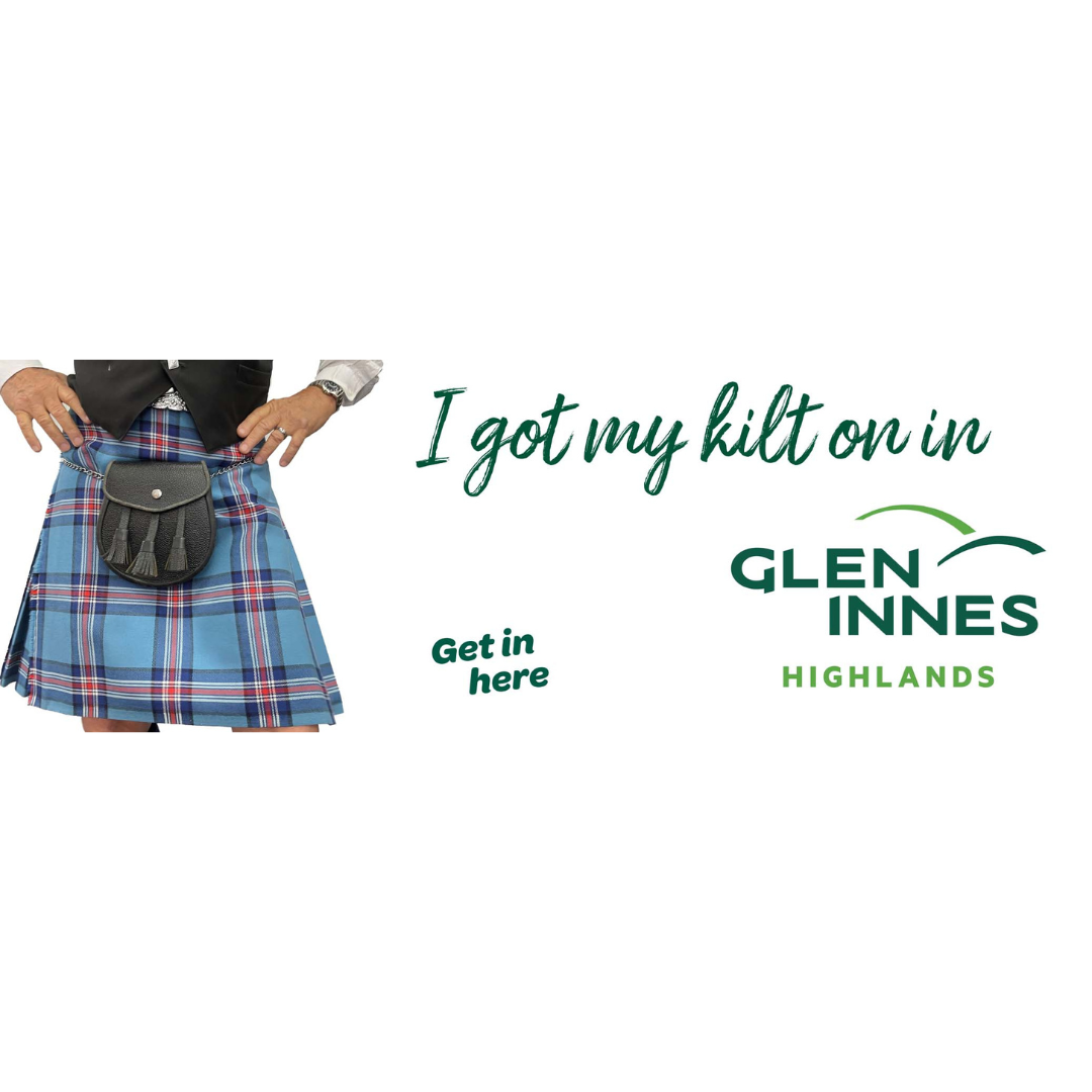 Bumper Sticker "I Got My Kilt On"