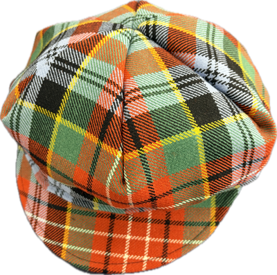 Jaunty Cap in Caledonia Ancient Tartan