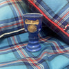 Hand Made Pottery Goblet Light Blue
