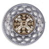 Miracle Antique Pewter Rim Brooch