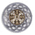 Miracle Antique Pewter Rim Brooch