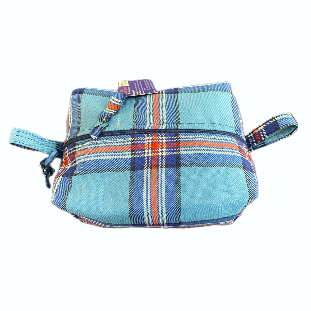 Makeup Zip Bag in Glen Innes Tartan