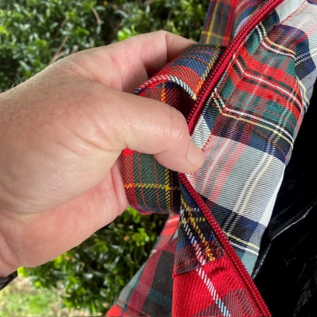 Overnight Bag in Mixed Tartans