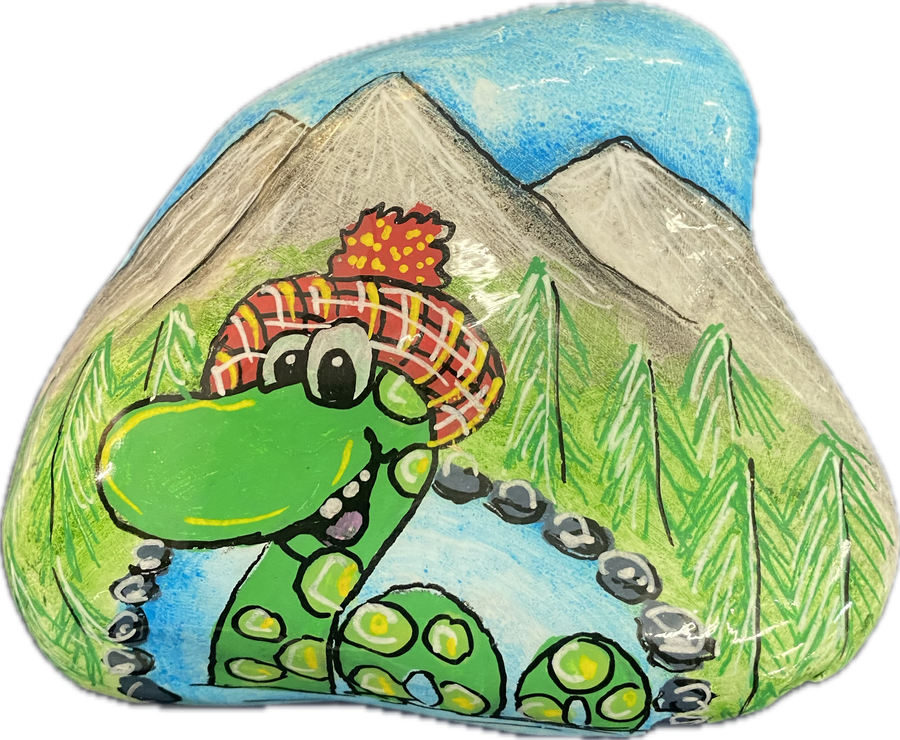Painted Rock "Nessie"