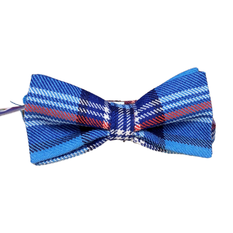Doggy Collar Bow Glen Innes Tartan