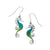 Blue/Green Seahorse Earrings