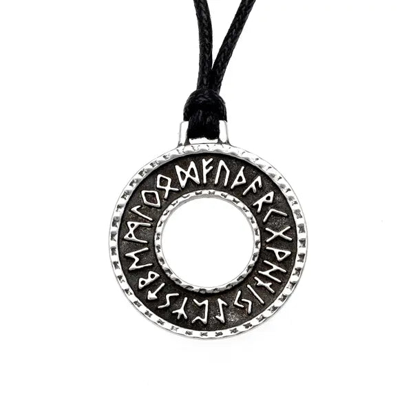 Runic Pendant on adjustable cord