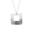 Hammered Square Pendant