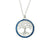 Enamelled Ring Tree of Life Pendant