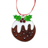 Christmas Pudding Tree Decoration