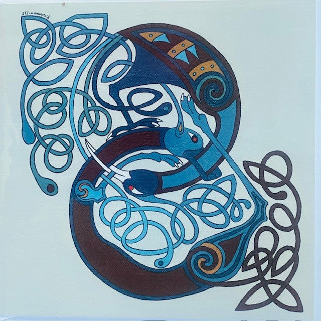 Composition with Bird and Dog