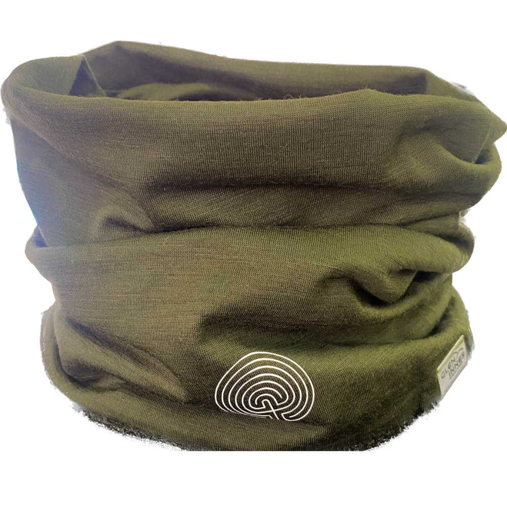 Neck Warmer Snood/ Headband 100% Merino Wool