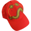 Hand Painted Cap - Red